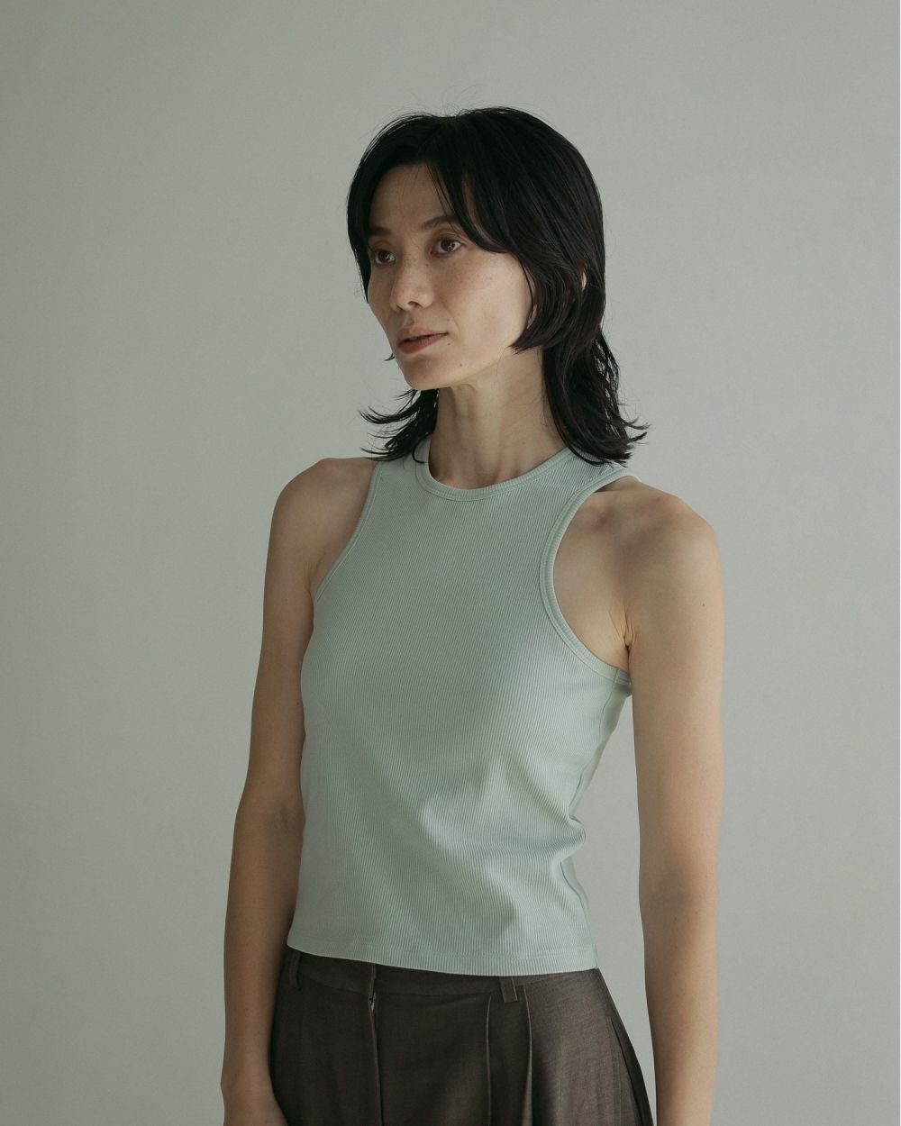 anuke Padin Americansleeve Tanktop 2枚 ànuke online store（アンヌーク） / Padin Americansleeve
