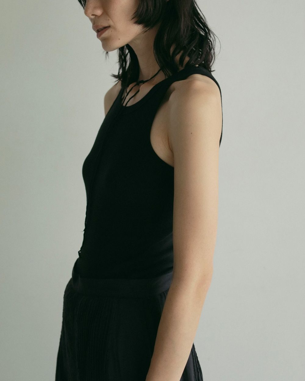 ànuke online store（アンヌーク） / Basic Rib TanktopBasic