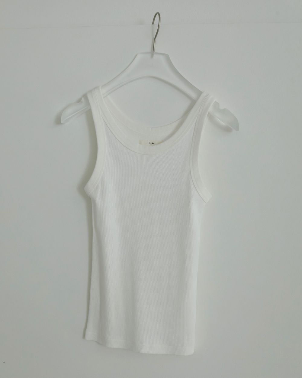 タンクトップ ノースリーブ anuke Basic Rib Tanktop 62510614 レディース ànuke online store（アンヌーク） / Basic Rib TanktopBasic
