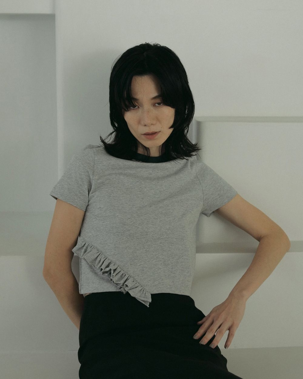 ànuke online store（アンヌーク） / Compact Frill T