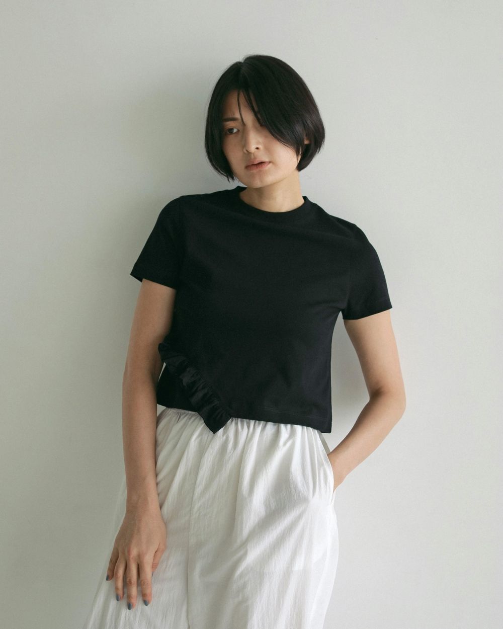 【新品タグ付き】anuke Pile Compact T-shirts セール】Pile Compact Tee（Tシャツ/カットソー）｜anuke