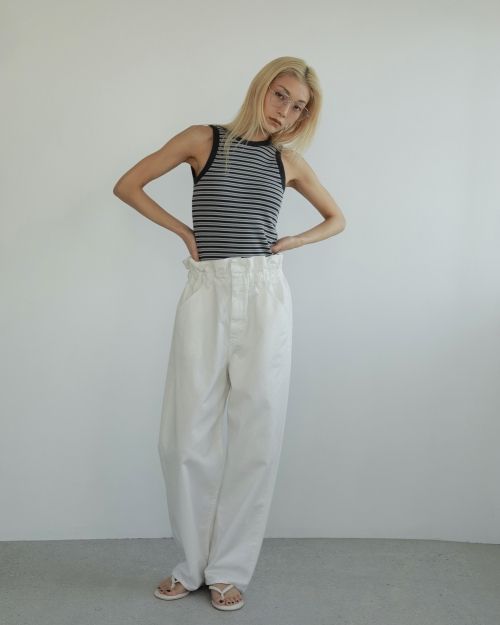 ànuke online store（アンヌーク） / Border Rib TankBorder Rib