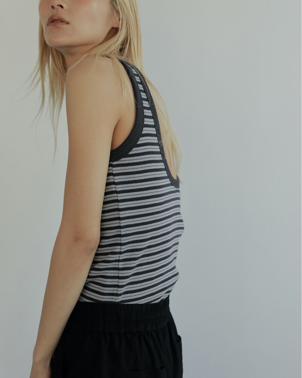 ànuke online store（アンヌーク） / Border Rib TankBorder Rib