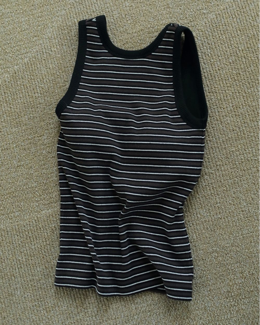 ANUKE (アンヌーク）Border Rib Tank 即納 SALE ànuke online store（アンヌーク） / Border Rib TankBorder Rib