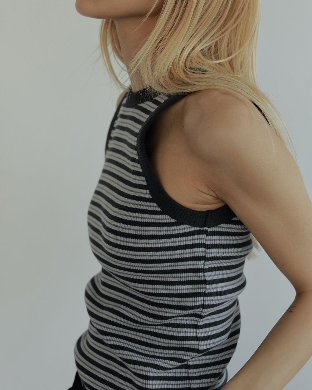 ànuke online store（アンヌーク） / Border Rib TankBorder Rib