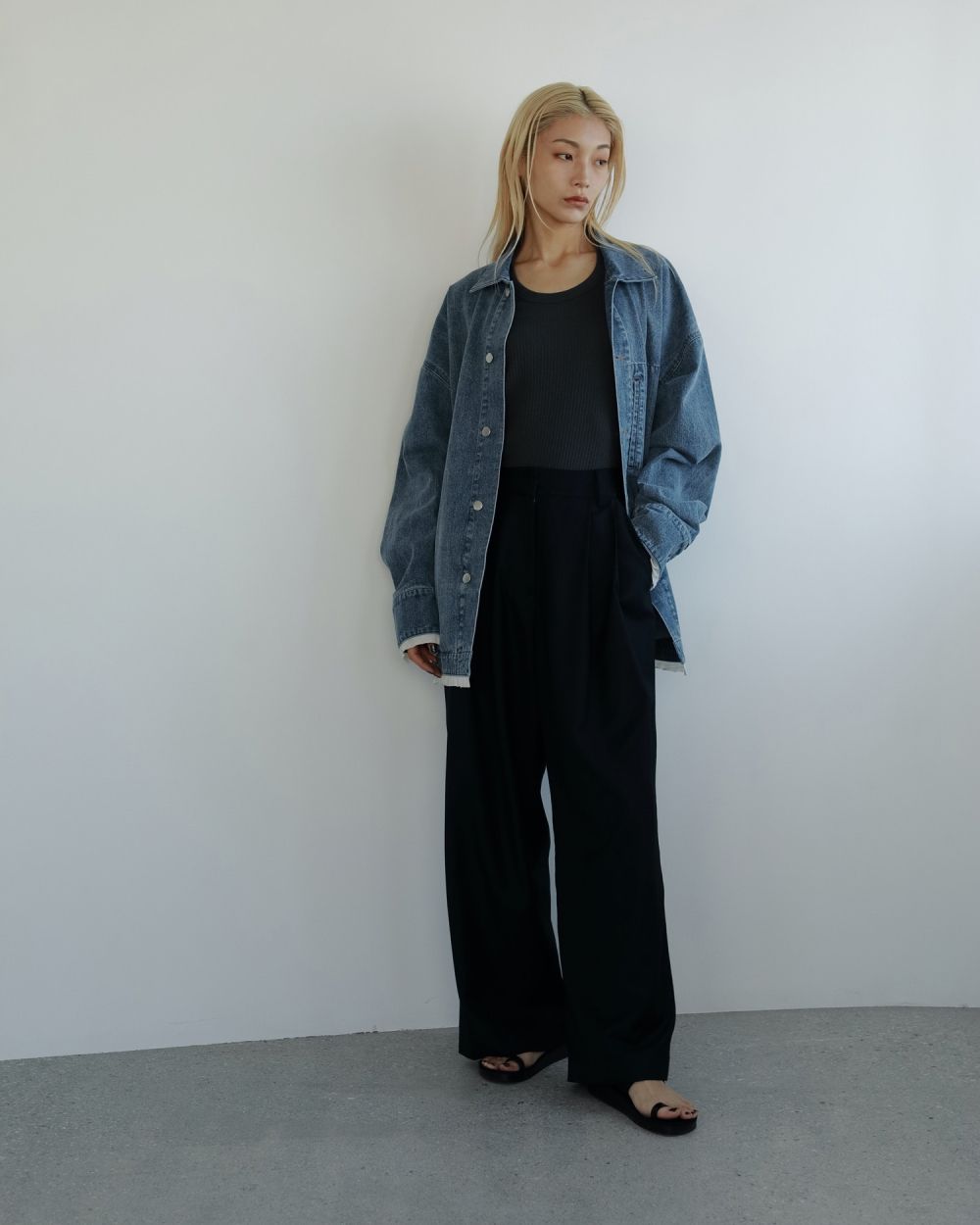 アンヌーク　anuke トップス　Vintage Rib Tops anuke(アンヌーク)Vintage Rib Tops 25春夏.【62510633