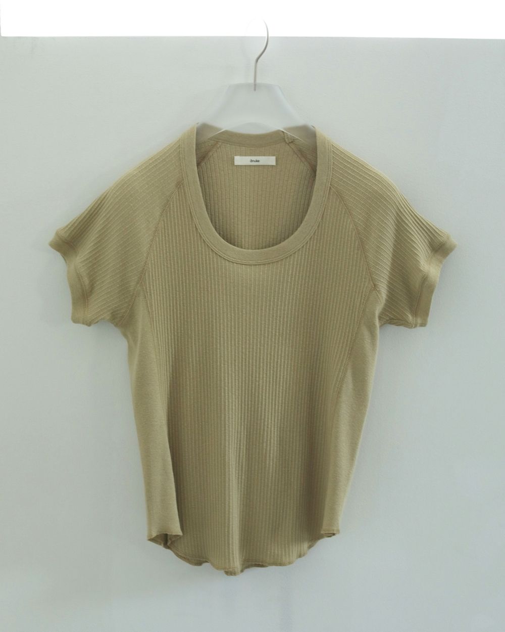 アンヌーク　anuke トップス　Vintage Rib Tops anuke(アンヌーク)Vintage Rib Tops 25春夏.【62510633