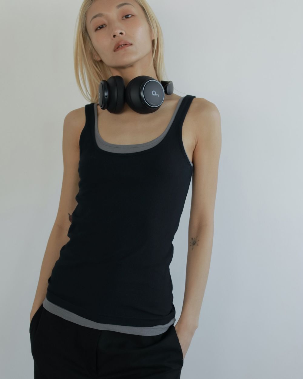 アンヌーク　anuke Sheer Layered Tanktop トップス ànuke online store（アンヌーク） / Sheer Layered