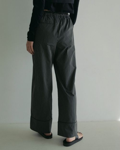 Smyeon Stripe pajamas pants ストライプパジャマパンツ ànuke online store（アンヌーク） / Stripe Pajamas