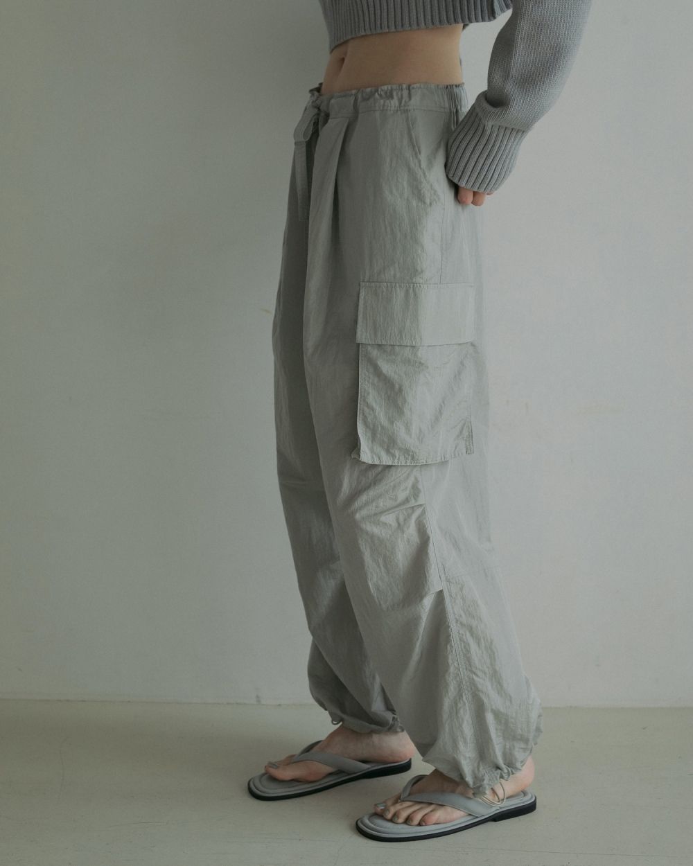 ànuke online store（アンヌーク） / Nylon Cargo Pants Nylon