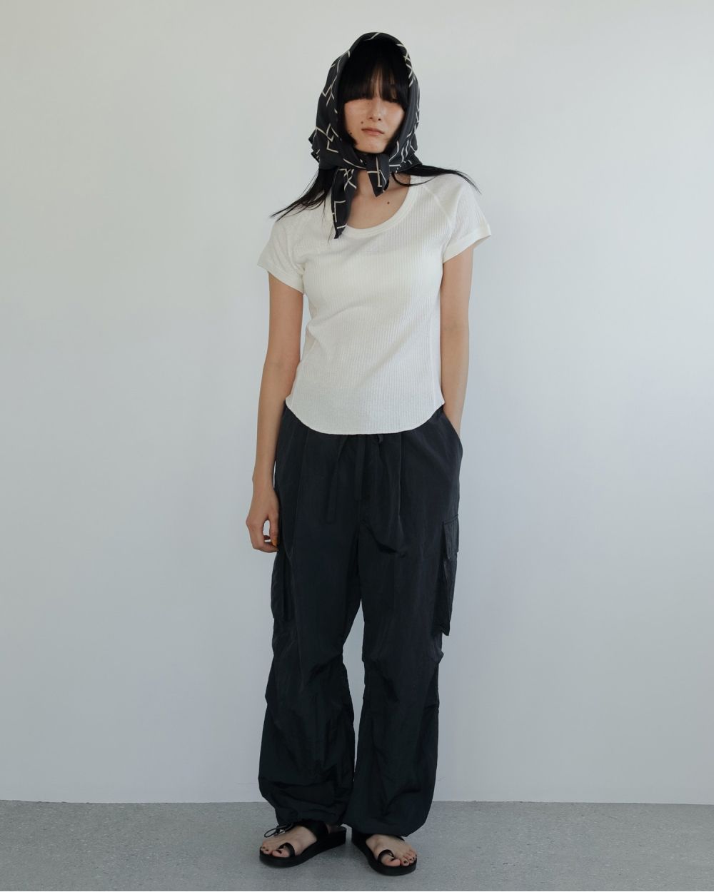 ànuke online store（アンヌーク） / Nylon Cargo Pants Nylon