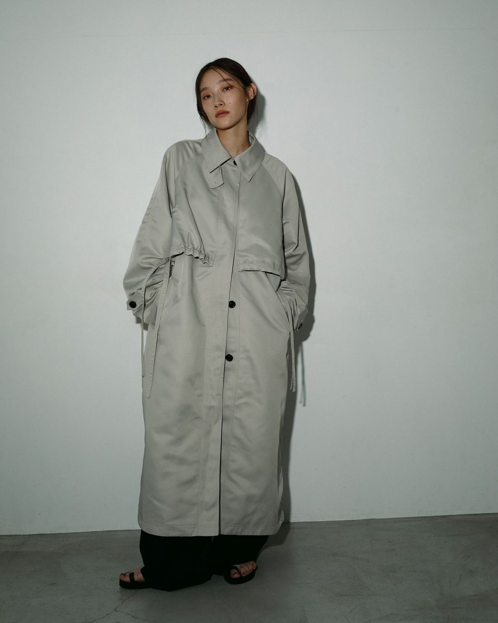 ànuke online store（アンヌーク） / Twill Wide PantsTwill