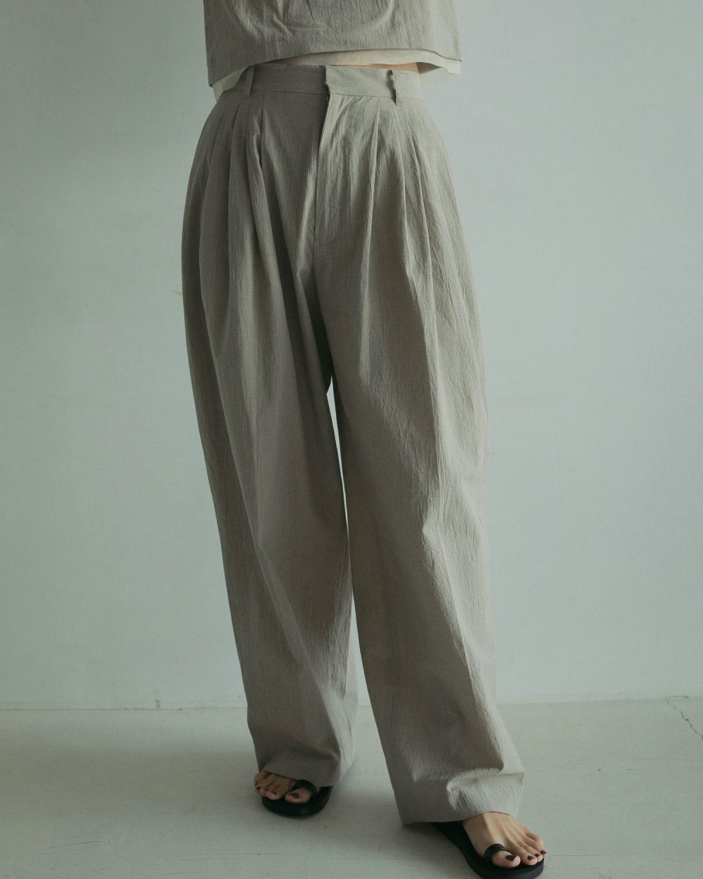 Willow Pants / P-001 L Pocket Pants (Glen Chack)