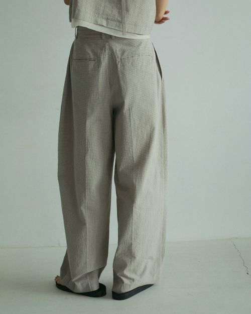 Willow Pants P-001 - glen check | 45do｜ULTERIOR