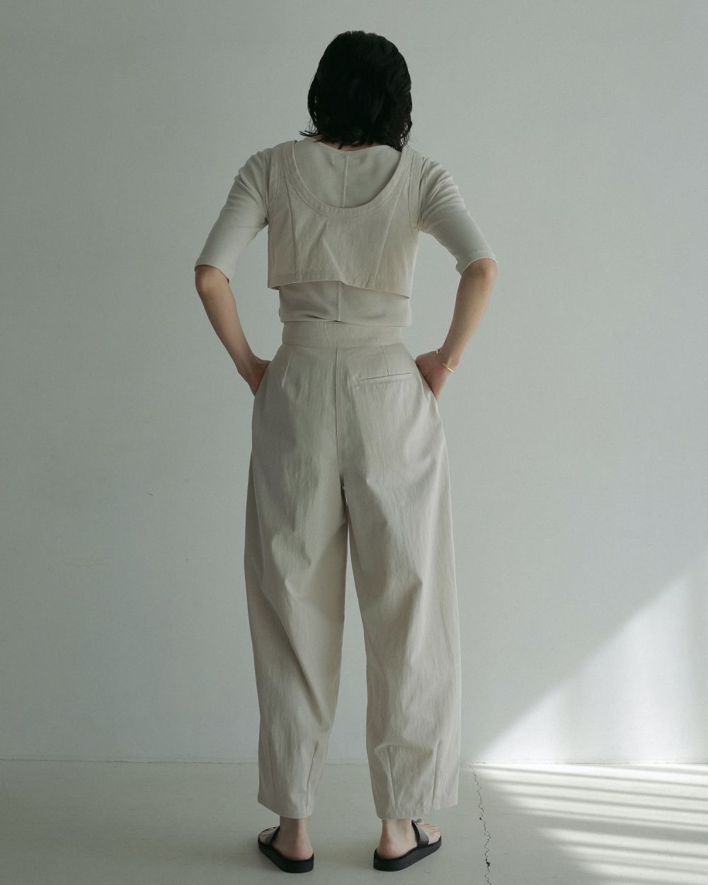 激安アウトレット通販 store（アンヌーク） online ànuke / PantsTwill Cocoon Twill パンツ
