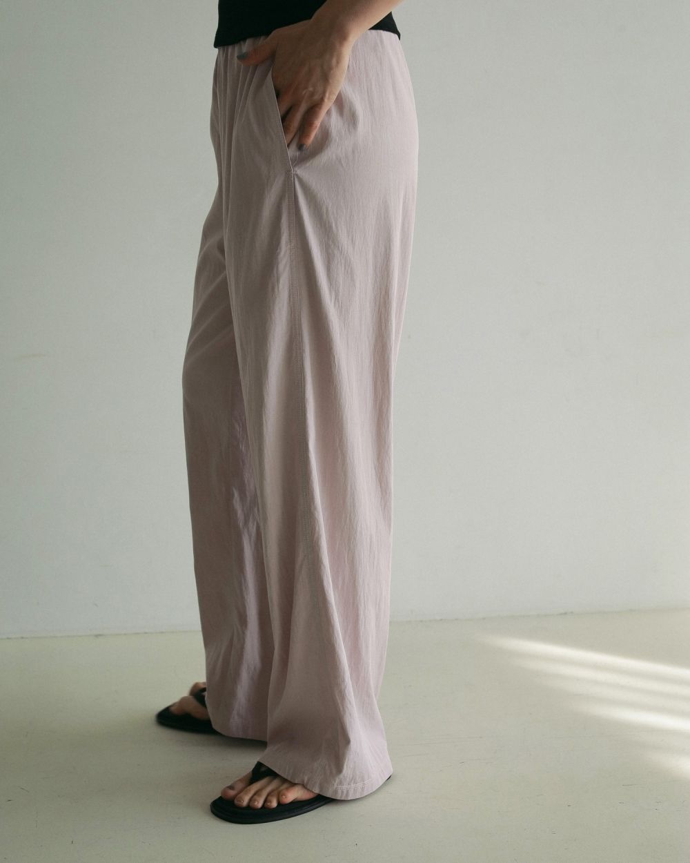 Chambray Rough Pants（その他パンツ）｜anuke（アンヌーク）の