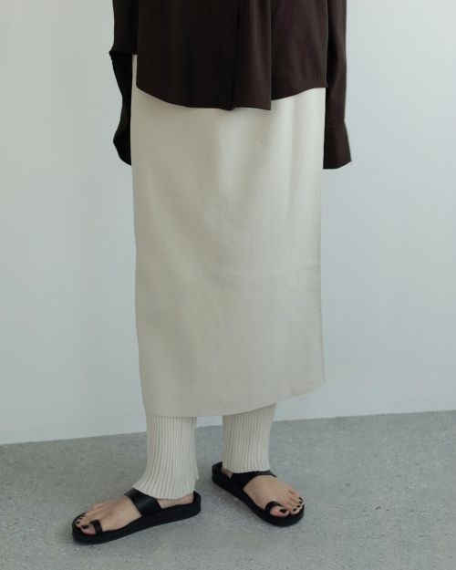 ànuke online store（アンヌーク） / Mixknit Skirt