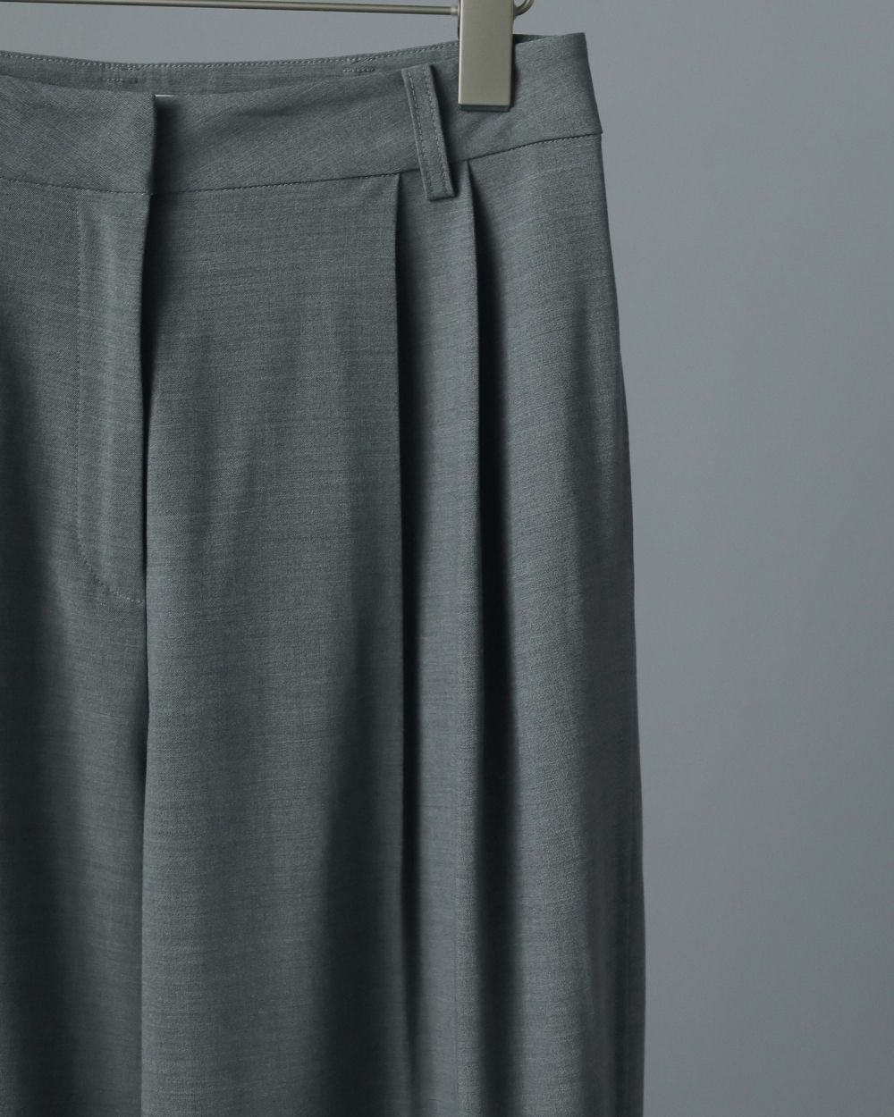 Panel Wide Pants Panel Wide Pants,パネルワイドパンツ,62510716,ボトムス,ヘザー素材,ゆったり,ànuke,トアンヌーク,lifes,ライフズ,25ss