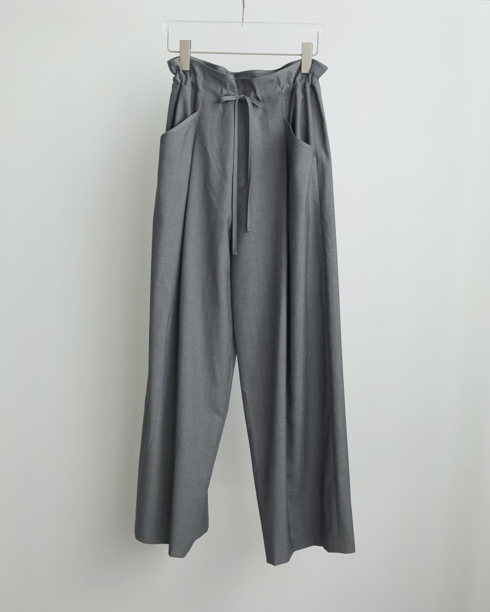 パンツ water-repellent curve pants ànuke online store（アンヌーク） / Drawstring Waterrepellent