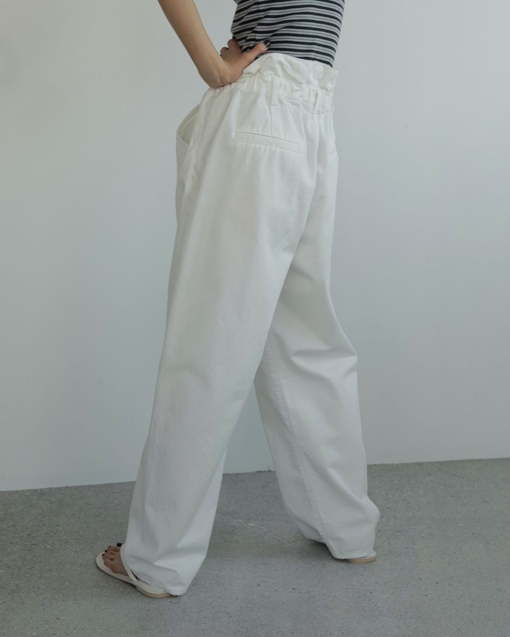 入荷なう ànuke PantsWaist Tuck Waist / store（アンヌーク） online パンツ
