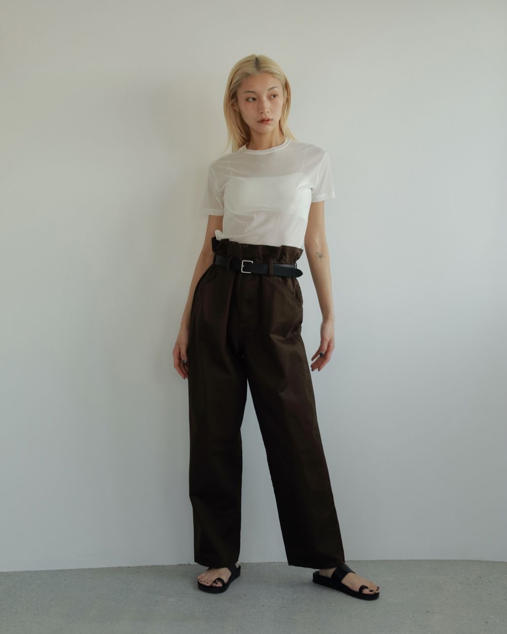 ànuke online store（アンヌーク） / Waist Tuck PantsWaist