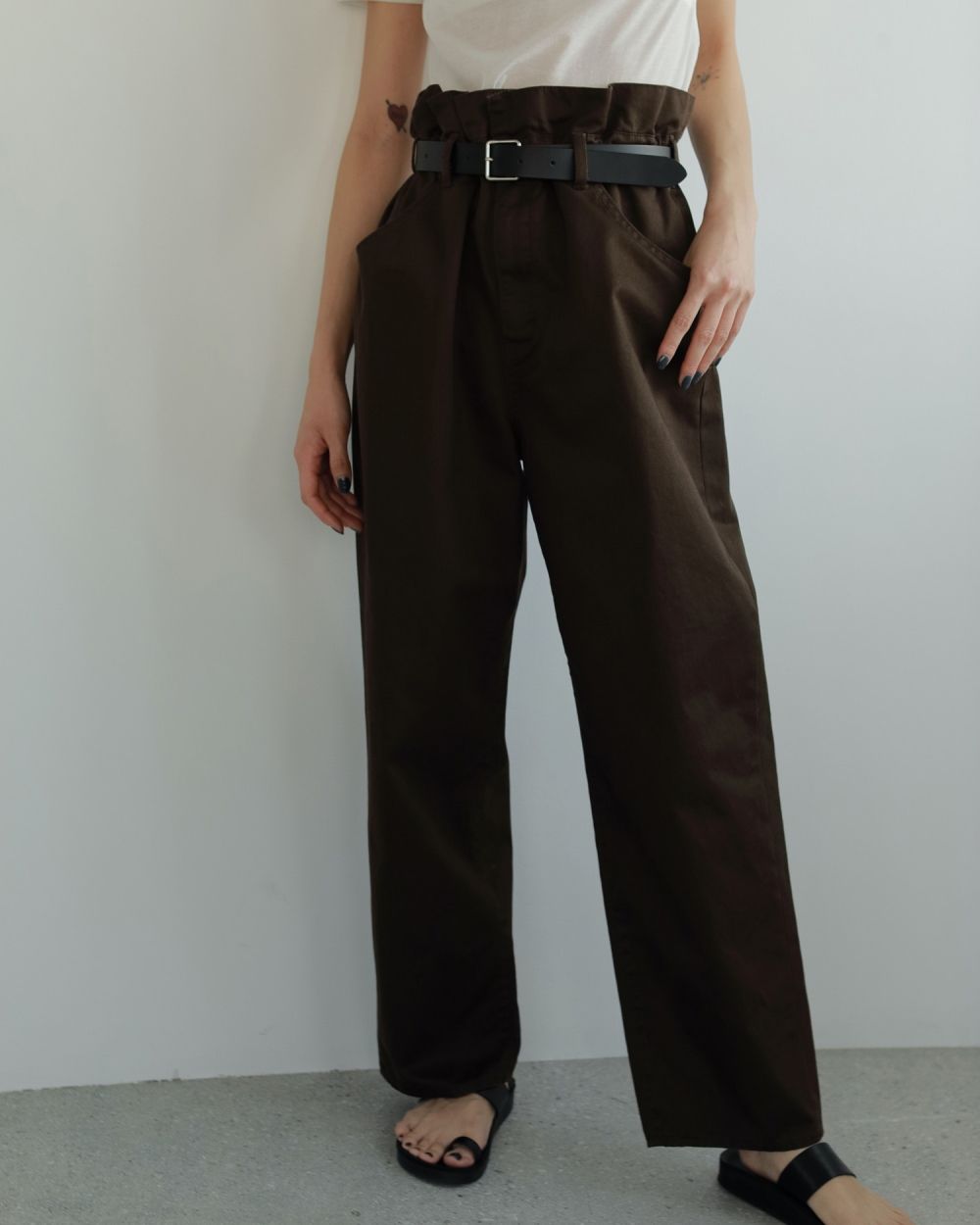 ànuke online store（アンヌーク） / Waist Tuck PantsWaist