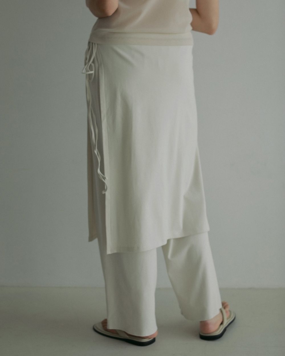 【anuke】　Layered Cut Pants ànuke online store（アンヌーク） / Layered Cut PantsLayered