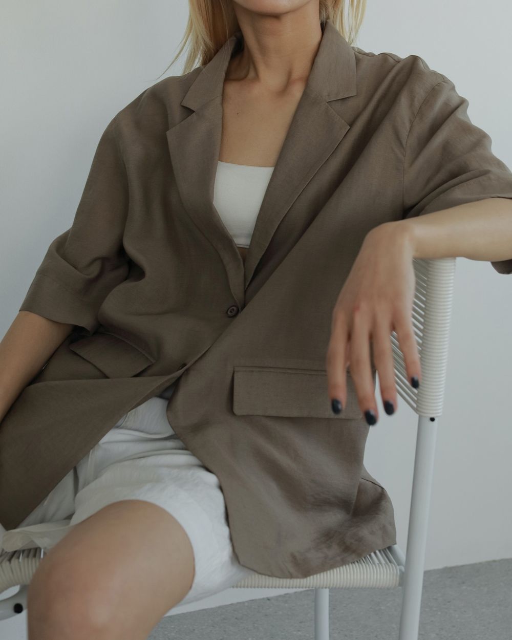 ポ*ポ様 アンヌーク Easy Half Pants ブラック36 ànuke online store（アンヌーク） / Easy Half PantsEasy Half