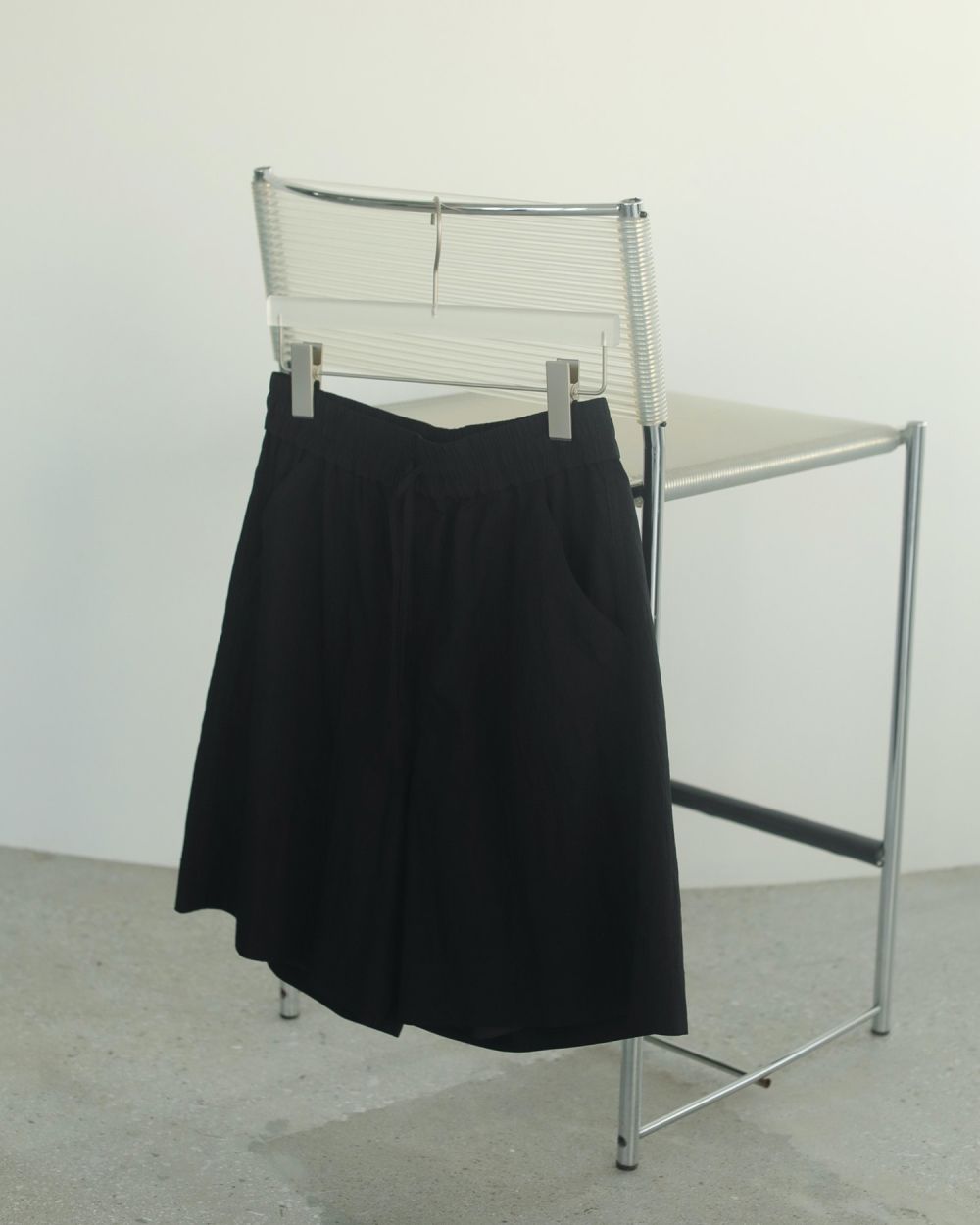ポ*ポ様 アンヌーク Easy Half Pants ブラック36 ànuke online store（アンヌーク） / Easy Half PantsEasy Half