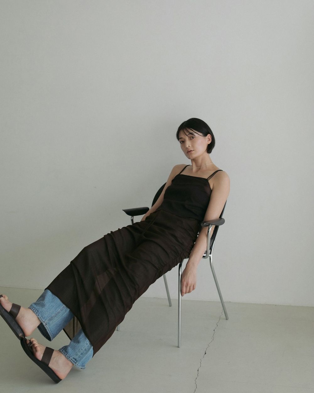 【新品未使用】tulle skirt Lig. チュールスカート　black Tulle Lace Pannier Skirt - SALE