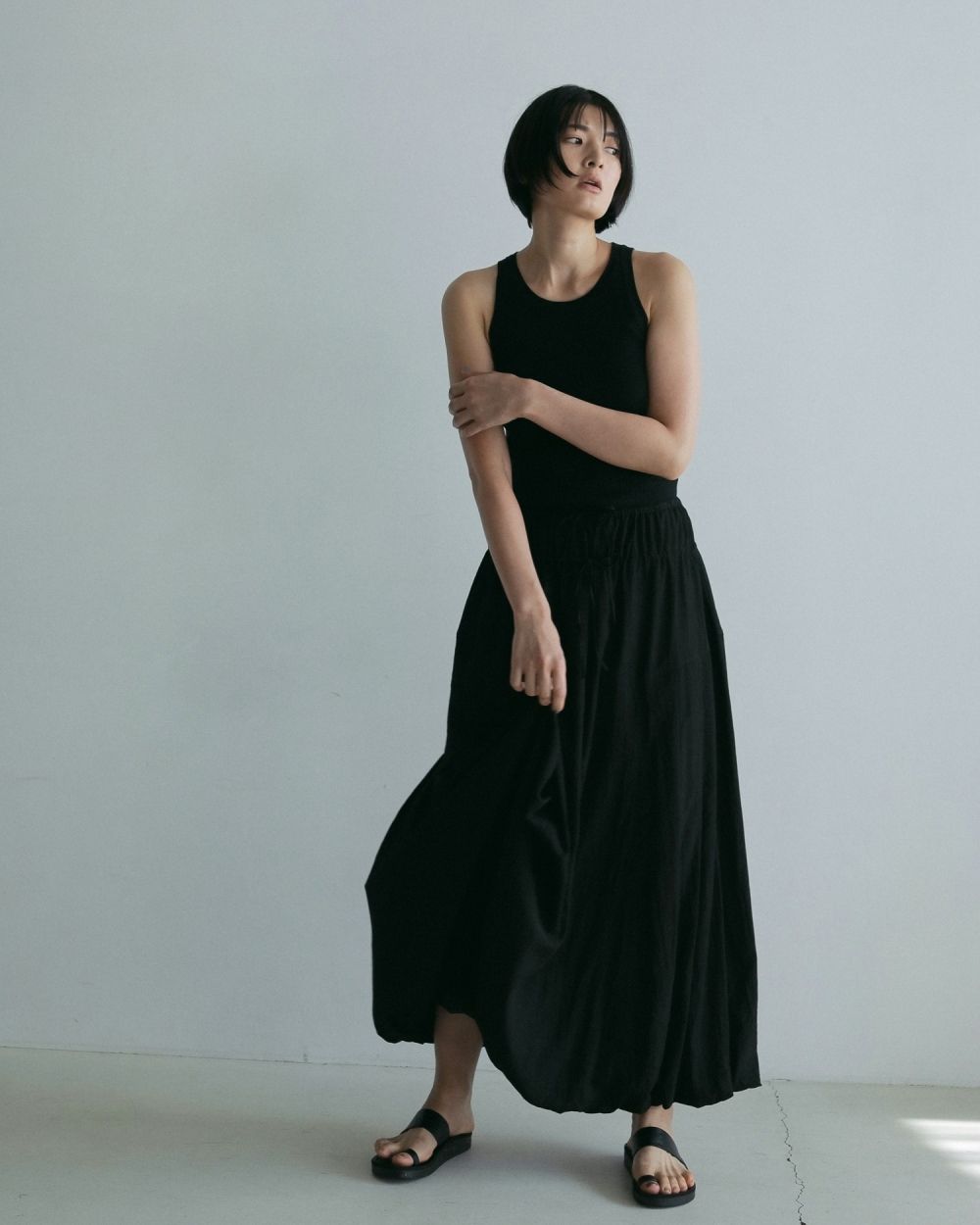ànuke online store（アンヌーク） / Nylon Balloon SkirtNylon