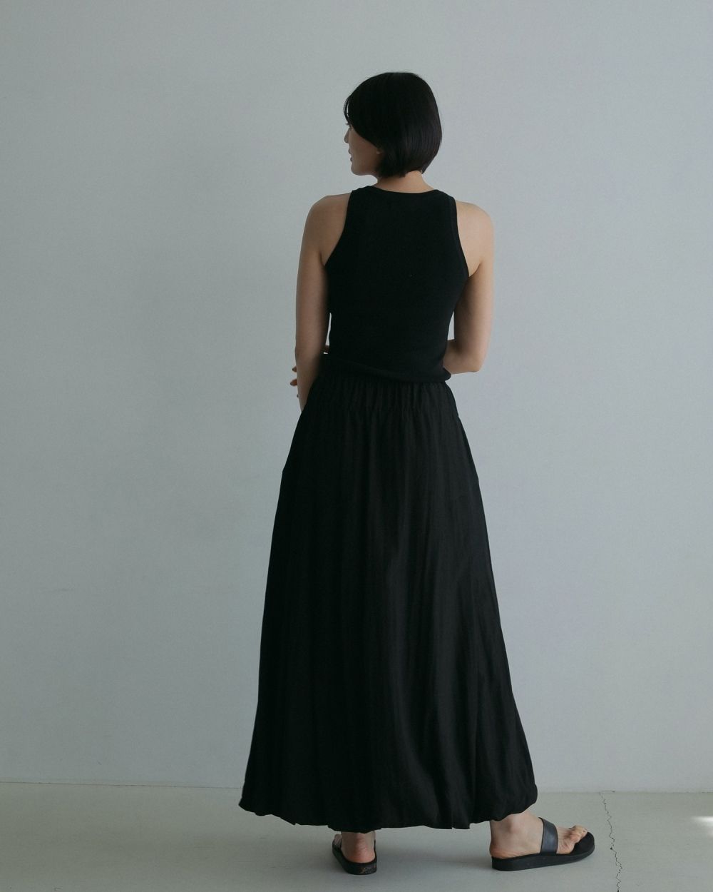 ànuke online store（アンヌーク） / Nylon Balloon SkirtNylon