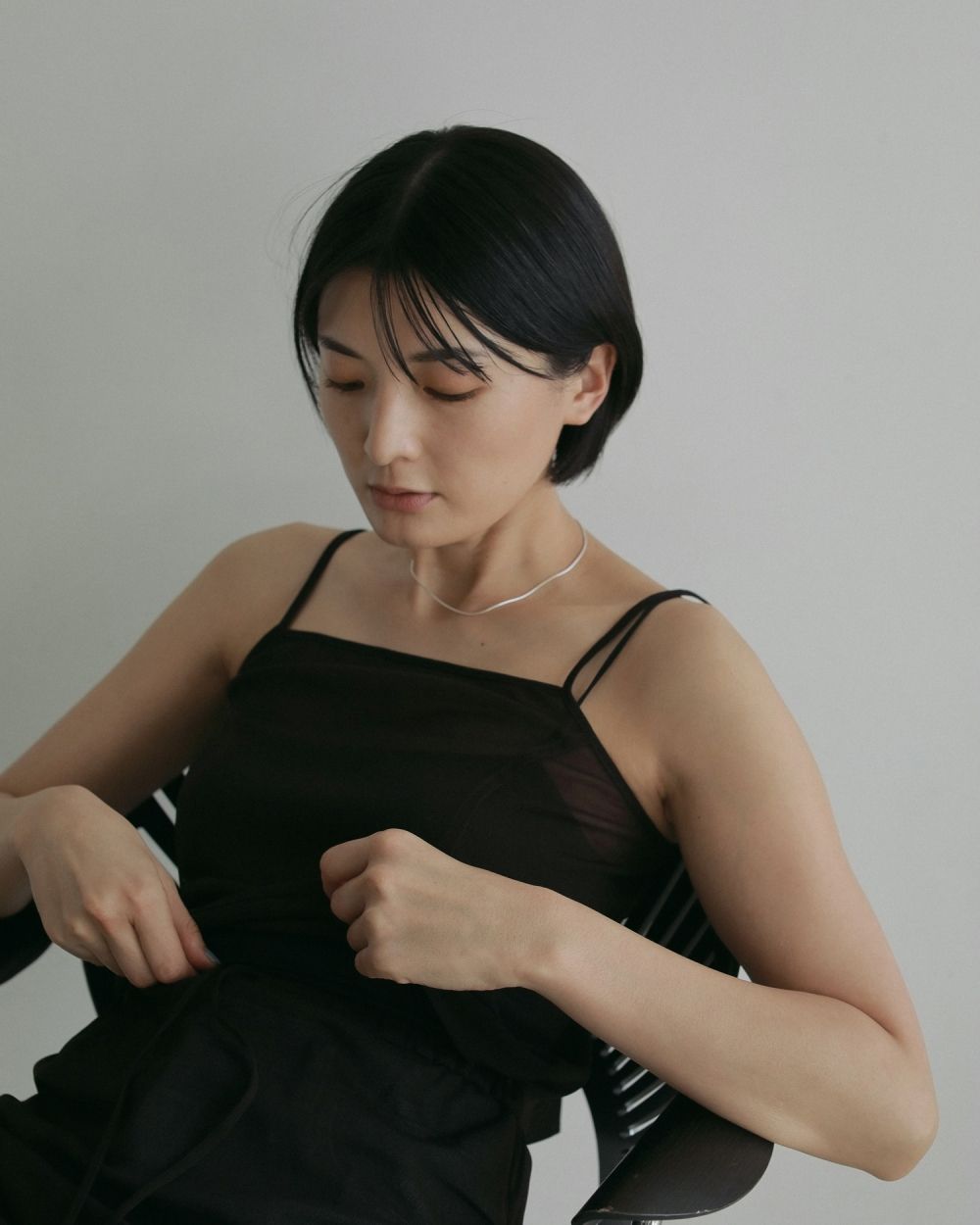 Snake Chain Necklace Snake Chain Necklace,スネークチェーンネックレス,62510906,ネックレス,アクセ,アクセサリー,きれいめ,ànuke,トアンヌーク,lifes,ライフズ,25ss