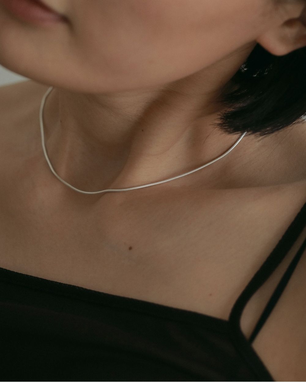 Snake Chain Necklace Snake Chain Necklace,スネークチェーンネックレス,62510906,ネックレス,アクセ,アクセサリー,きれいめ,ànuke,トアンヌーク,lifes,ライフズ,25ss