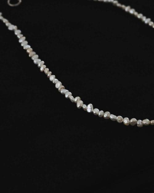 ànuke online store（アンヌーク） / Mini Pearl NecklaceMini Pearl