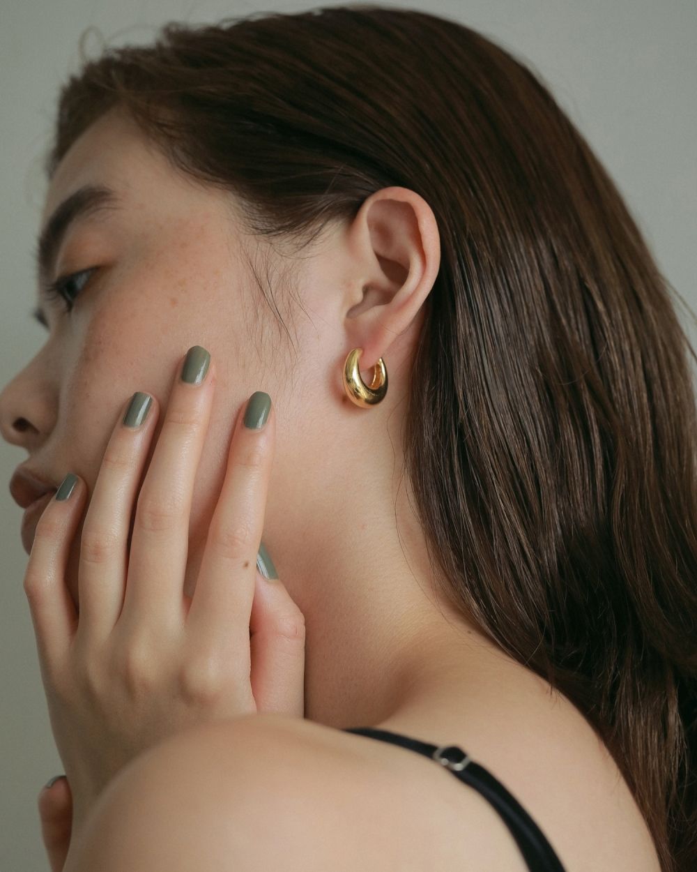 ānuke ボリュームボールピアス ànuke online store（アンヌーク） / Volume Hoop PierceVolume