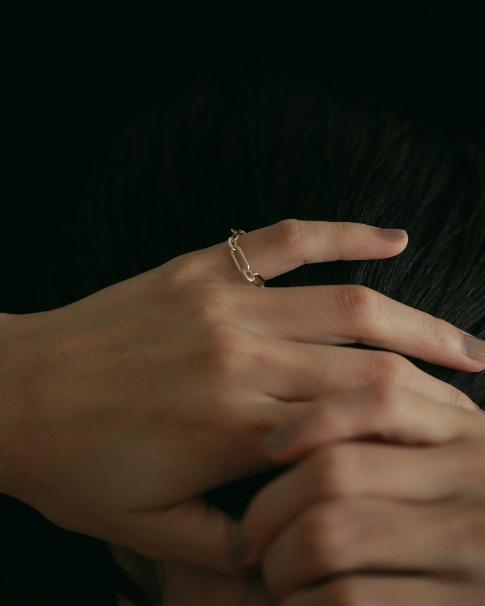 Cut Chain Ring Cut Chain Ring,カットチェーンリング,62510915,リング,指輪,アクセ,アクセサリー,ànuke,アンヌーク,lifes,ライフズ,25ss