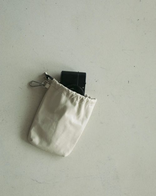 ànuke online store（アンヌーク） / Leather Mini PouchLeather