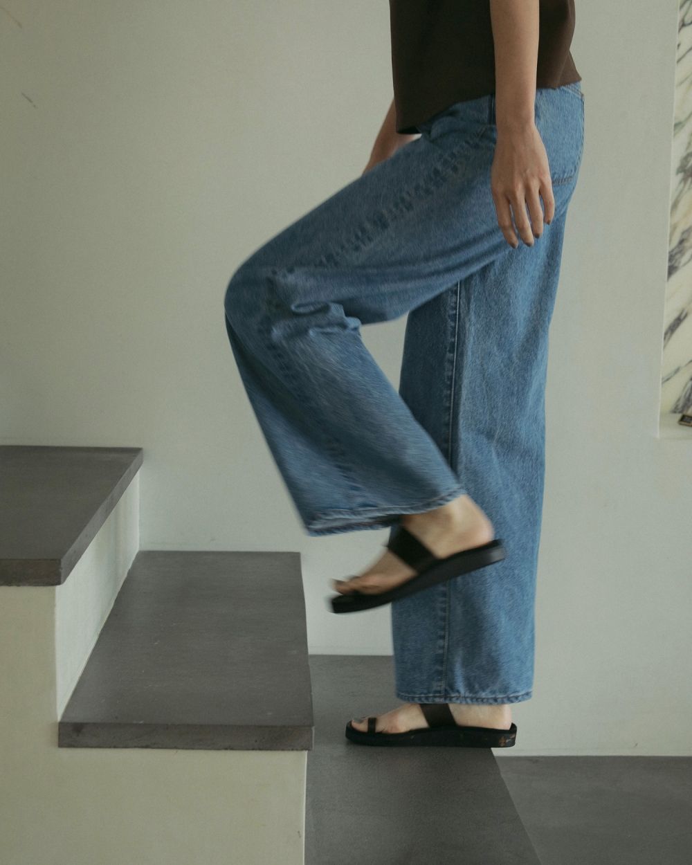 ànuke online store（アンヌーク） / Highwaist Baggy
