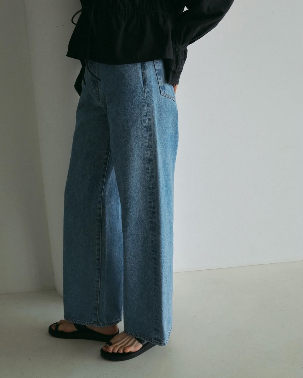 anukeアンヌーク Highwaist Baggy Denim ànuke online store（アンヌーク） / Highwaist Baggy