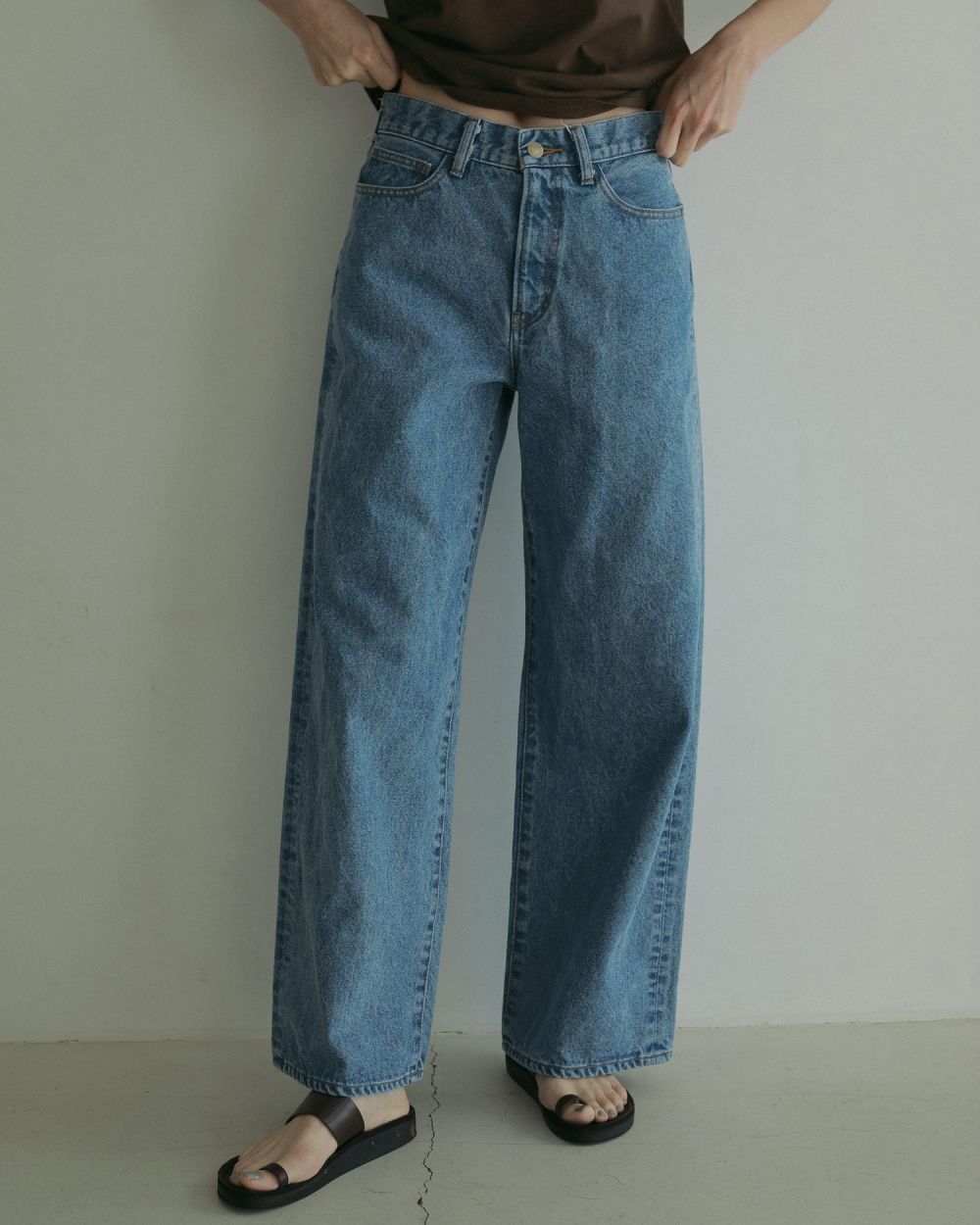 ànuke online store（アンヌーク） / Highwaist Baggy