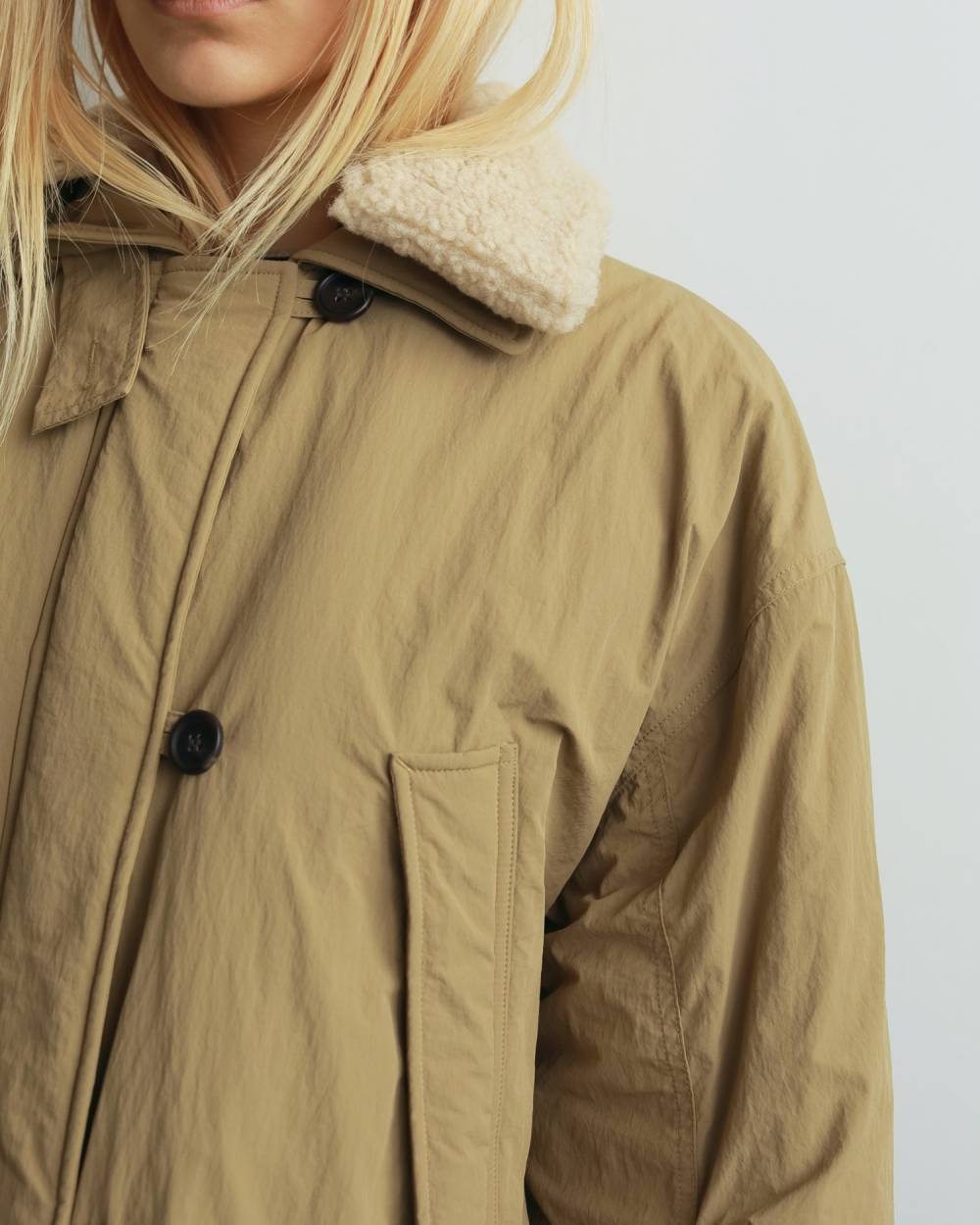 Boacollar Padding Coat Boacollar Padding Coat,ボアカラー パディング コート,62520001,アウター,コート,羽織,ボア,ànuke,アンヌーク,lifes,ライフズ,25aw