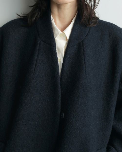 ジャケット・アウター collarless cocoon jacket ànuke online store（アンヌーク） / Collarless Cocoon