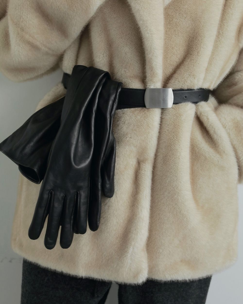 Eco Minkfur Jacket Eco Minkfur Jacket,エコミンクファージャケット,62520101,アウター,ジャケット,JK,エコファー,ànuke,アンヌーク,lifes,ライフズ,25aw