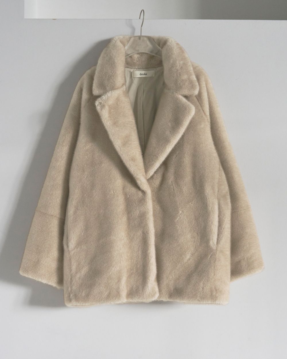 Eco Minkfur Jacket Eco Minkfur Jacket,エコミンクファージャケット,62520101,アウター,ジャケット,JK,エコファー,ànuke,アンヌーク,lifes,ライフズ,25aw