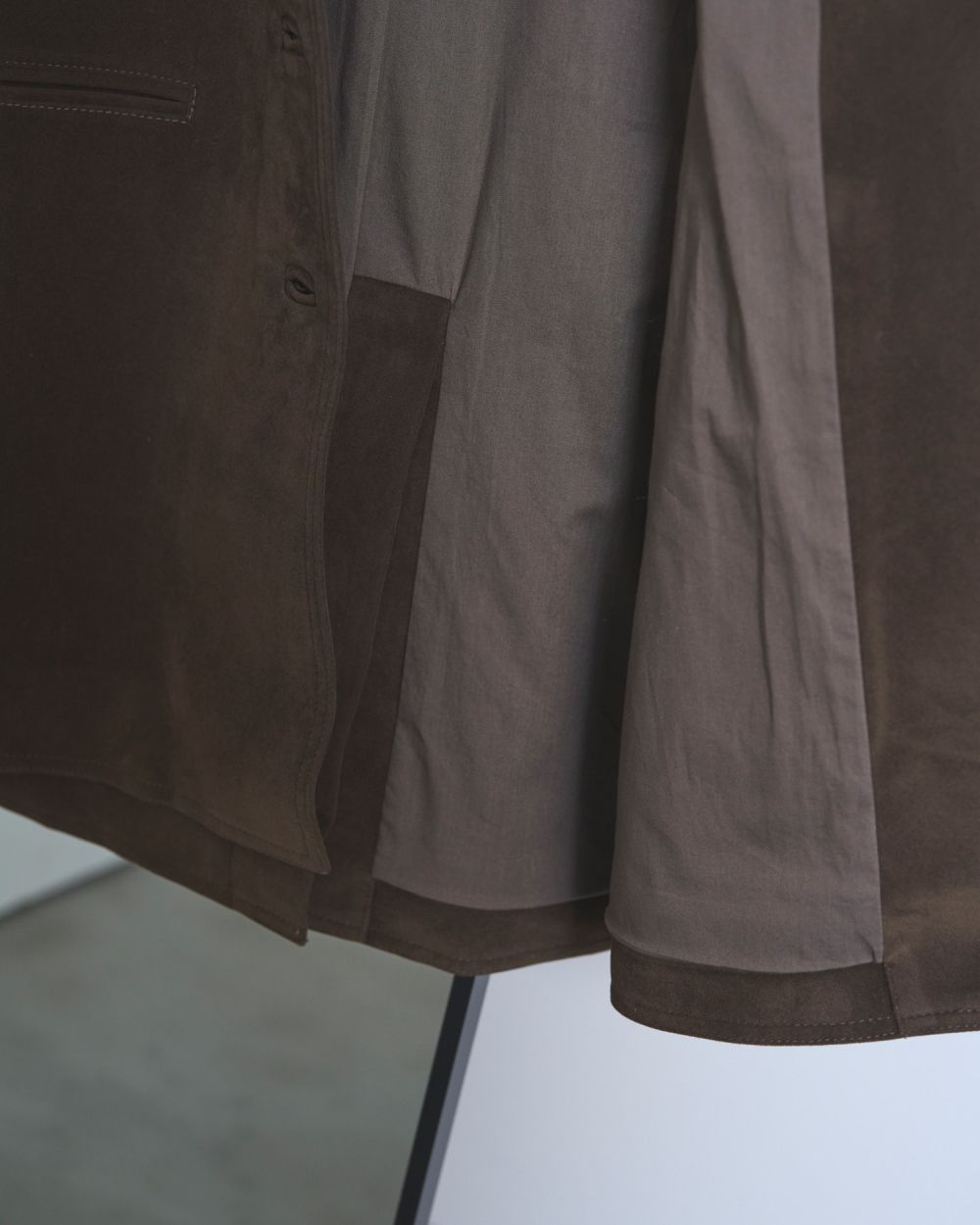 Eco Suede Jacket Eco Suede Jacket,エコスエードジャケット,62520102,アウター,JK,ジャケット,ànuke,アンヌーク,lifes,ライフズ,25aw