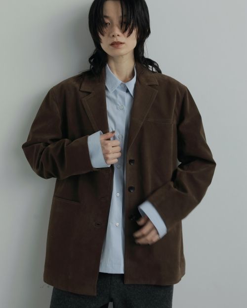 Eco Suede Jacket 36 新品未使用 ànuke online store（アンヌーク） / Eco Suede JacketEco Suede