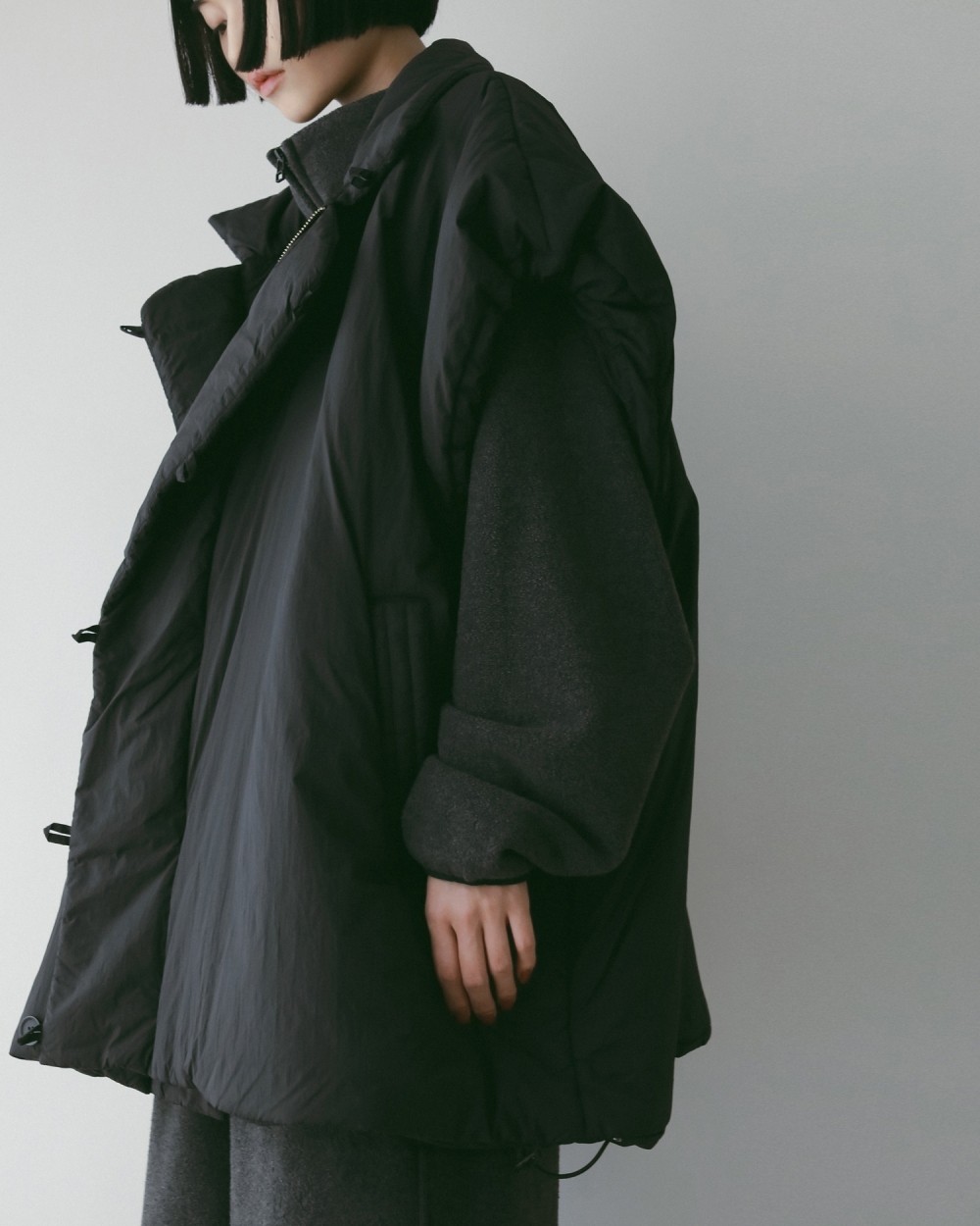 Volume Over Vest Volume Over Vest,ボリュームオーバーベスト,62520104,アウター,ベスト,中綿ベスト,オーバーサイズ,羽織,ànuke,アンヌーク,lifes,ライフズ,25aw