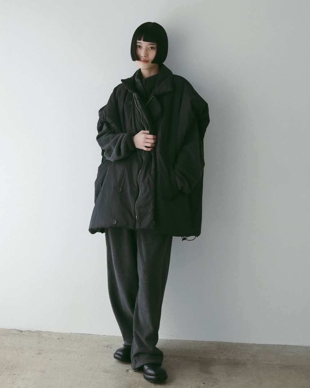 Volume Over Vest Volume Over Vest,ボリュームオーバーベスト,62520104,アウター,ベスト,中綿ベスト,オーバーサイズ,羽織,ànuke,アンヌーク,lifes,ライフズ,25aw