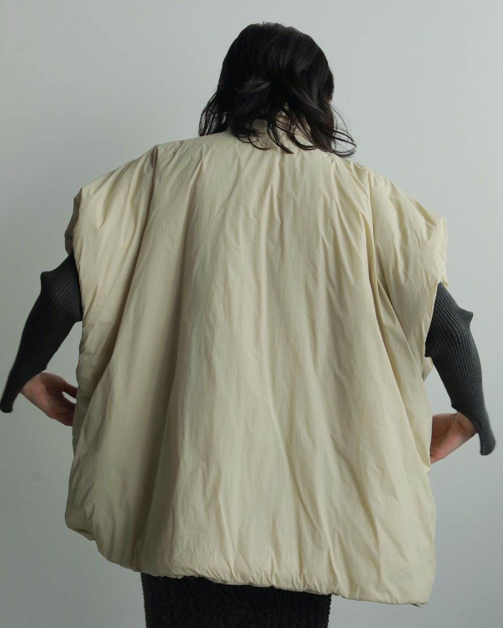 Volume Over Vest Volume Over Vest,ボリュームオーバーベスト,62520104,アウター,ベスト,中綿ベスト,オーバーサイズ,羽織,ànuke,アンヌーク,lifes,ライフズ,25aw